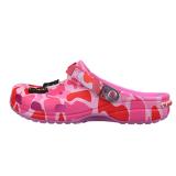 BAPE x Crocs Classic Clog Pink