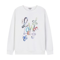 Loewe 2025SS New Loewe Printed Sweatshirt White 250718