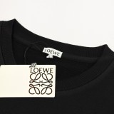 Loewe 2025SS New Loewe Printed Sweatshirt Black 250718