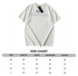 Christian Dior 2025 New Printed Casual Fit T-shirt 250724