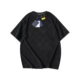 LOUIS VUITTON 25SS cotton checkerboard terry casual suit T-shirt 250724