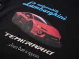Balenciaga co-branded Lamborghini printed long-sleeved T-shirt Black 250804