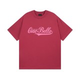 Balenciaga new style with ciao hello on the front Red 250804