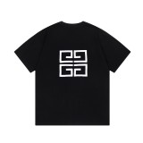 Givency embroidered lettering logo on the front and back Black 250804