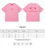 Balenciaga Valentine's Day limited edition short-sleeved T-shirt Pink 250804