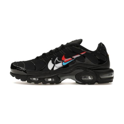 Nike Air Max plus multi swoosh black crimson