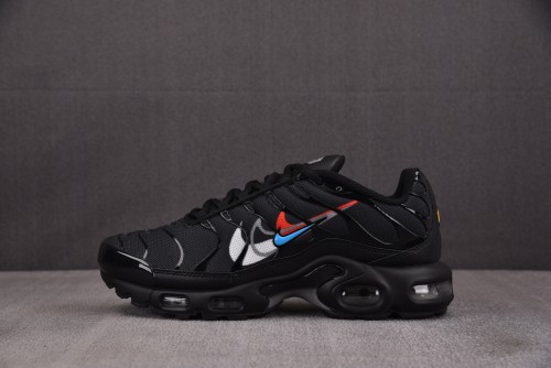 Nike Air Max plus multi swoosh black crimson