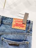 Chrome Hearts Loose-fit Leather Patch Jeans 250812