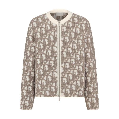 Dior 25SS All-over Print Jacquard Zip-Up Jacket 250820