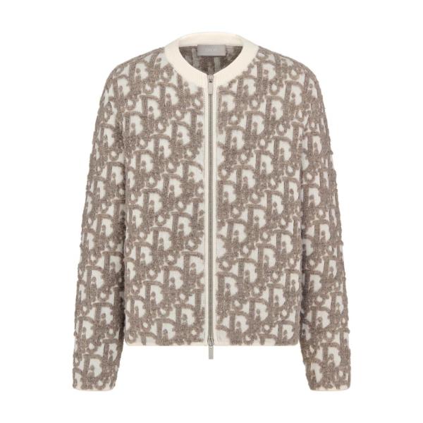 Dior 25SS All-over Print Jacquard Zip-Up Jacket 250820