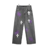 Chrome Hearts 2025 Fall Winter New Multi-Pocket Colored Cross Patched Couple's Style Jacket Pants 250827