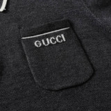 Gucci 24FW Lettered Pocket Collar Sweater 250827