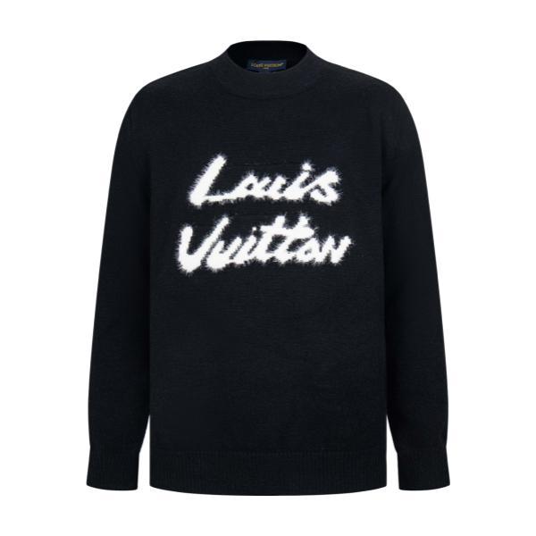 Louis Vuitton Wool Velvet Blend New Sweater 250827