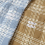 Miu Miu 4FW Checkered Pattern Shirt 250827