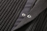 Thom Browne Heavyweight Wool Knit Cardigan Sweater 250827