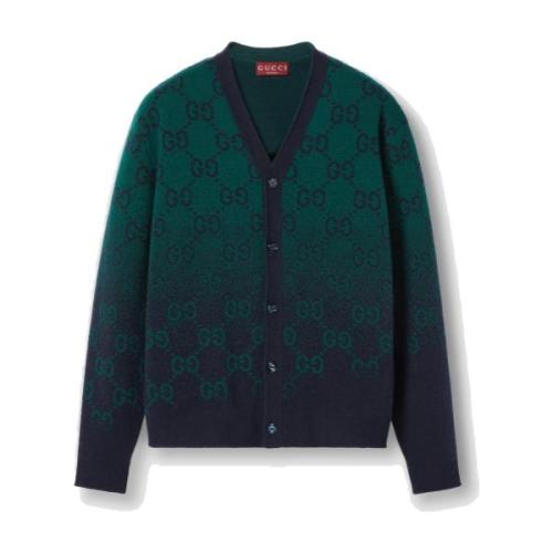 Gucci Gradient Jacquard Wool Blend Shirt 250903