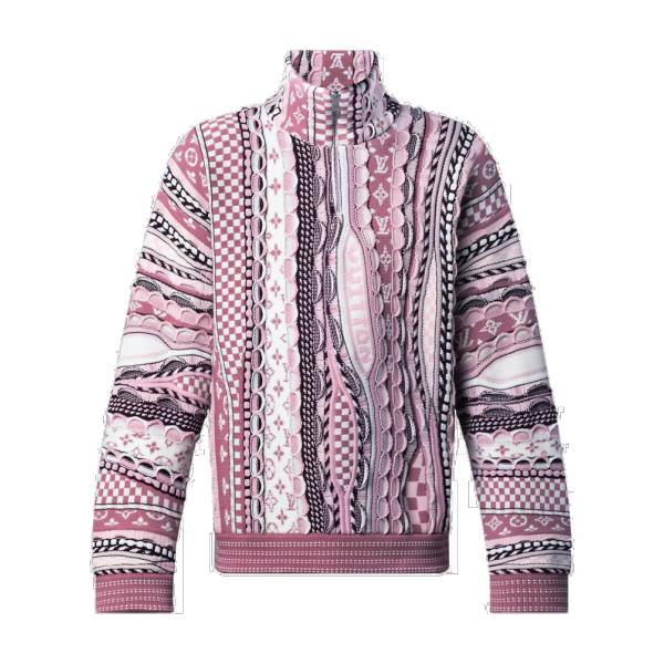 Louis Vuitton x Nigo 25FW Monogram Floral Jacquard Workwear Zip Jacket 250903