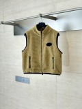Burberry New Stand Collar Zip Fleece Vest 250909