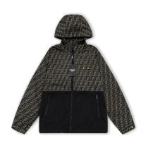 Fendi 25FW New Custom Hardware Embroidered Logo Jacket 2509017