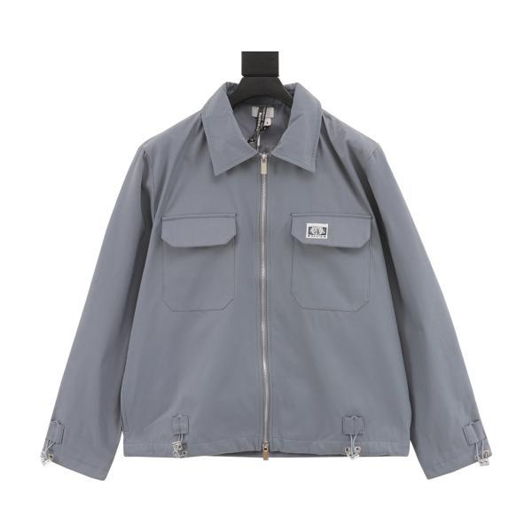 Dior Appliqué Logo Patch Windbreaker Jacket 2509017