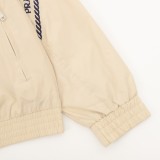 Prada Small Logo Embroidery Zip Jacket 2509017