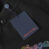 Louis Vuitton 25SS Four-Leaf Clover Rhinestone Varsity Jacket 2509023
