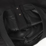 Louis Vuitton 25SS Four-Leaf Clover Rhinestone Varsity Jacket 2509023
