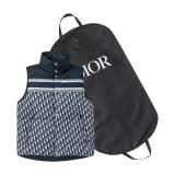Dior 23FW Reversible All-Over Houndstooth Print Down Vest 2509023