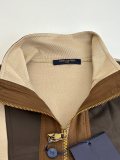 Louis Vuitton x Nigo Tonal Damier Color-Block Half-Zip Sweatshirt 2509023
