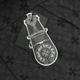 Chrome Hearts Tonal All-Over Print Windbreaker Black Jacket 251015
