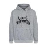 Louis Vuitton Colorful Graphic Letter Hooded Sweatshirt 251015