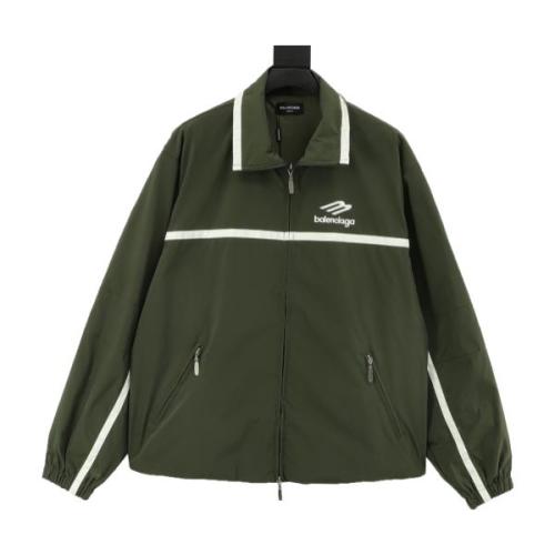 Balenciaga Letter Embroidery Windbreaker Jacket 251015