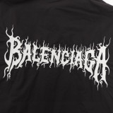 Balenciaga 24SS Back Letter Embroidery Tech Poplin Stand Collar Jacket 251015