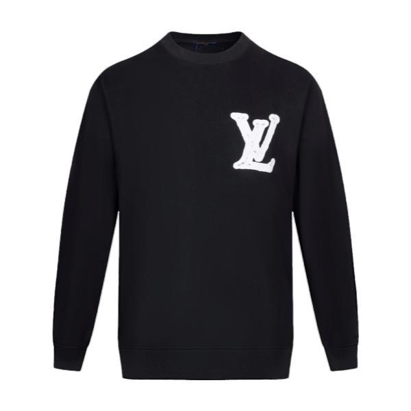 Louis Vuitton Small Logo Back Cord Embroidery Crewneck Sweatshirt 251015