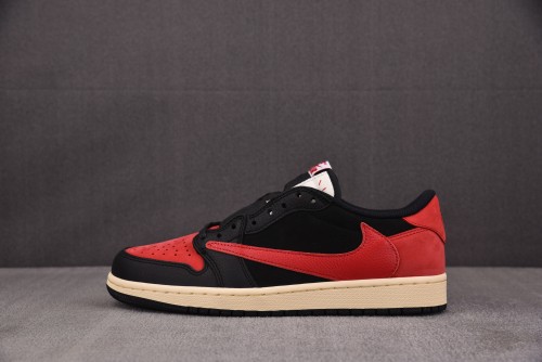 Travis Scott x Air Jordan 1 Retro Low OG Balck/Red