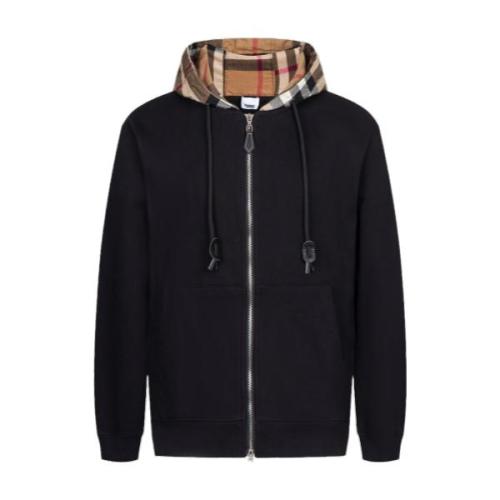 Burberry Check Panel Hooded Jacket 251015