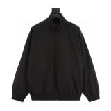 Balenciaga 24SS Back Letter Embroidery Tech Poplin Stand Collar Jacket 251015
