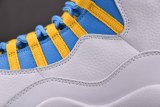 Air Jordan 10 Retro HOH White/Blue