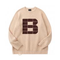 Balenciaga New Classic Jacquard Distressed Wool Sweater 251023