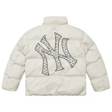 MLB New York Yankees All-Over Print Lining Back Big Logo Hooded Jacket 251023