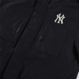 MLB New York Yankees Micro Logo Wool Sweater (Gen 2) / OEM Mid-Length Down Black Jacket 251023