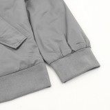 Balenciaga Appliqué Patch Flight Bomber Jacket 251029
