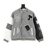 Thom Browne Multi-Element Embroidery 4-Bar Stripe Varsity Jacket 251029