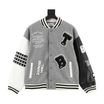 Thom Browne Multi-Element Embroidery 4-Bar Stripe Varsity Jacket 251029