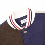 Thom Browne Two-Tone Panel Varsity Jacket 251029