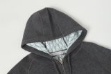 Dior Reversible Jacquard Cashmere Knit Hoodie 251106
