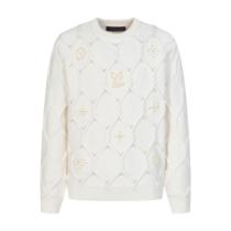 Louis Vuitton New Cable-Knit Wool Blend Crewneck Sweater 251106