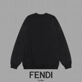 Fendi 2025 FW New Crewneck Sweatshirt Black 251106