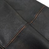 Prada 25 Spring/Summer Distressed Hooded Raglan Leather Jacket