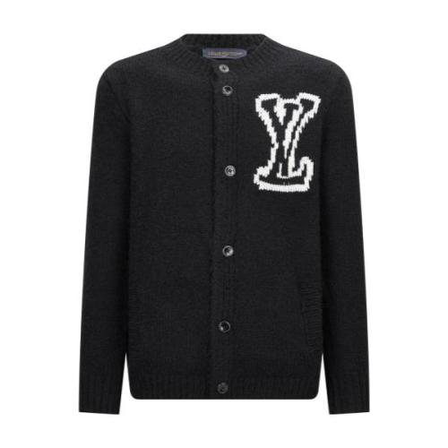 Louis Vuitton 26 Spring/Summer Mirror Monogram Intarsia Wool Cardigan
